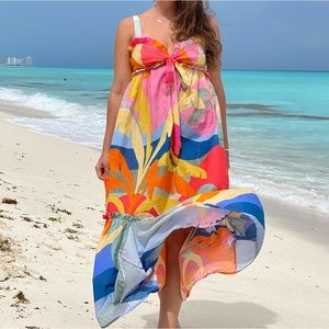 FARM RIO Colorful Maxi dress